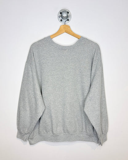 Vintage 90s Mitten Kittens Grey Crewneck Sweatshirt