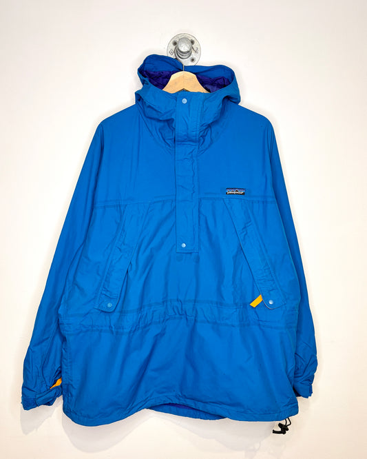 Vintage 90s Patagonia Blue Anorak Jacket
