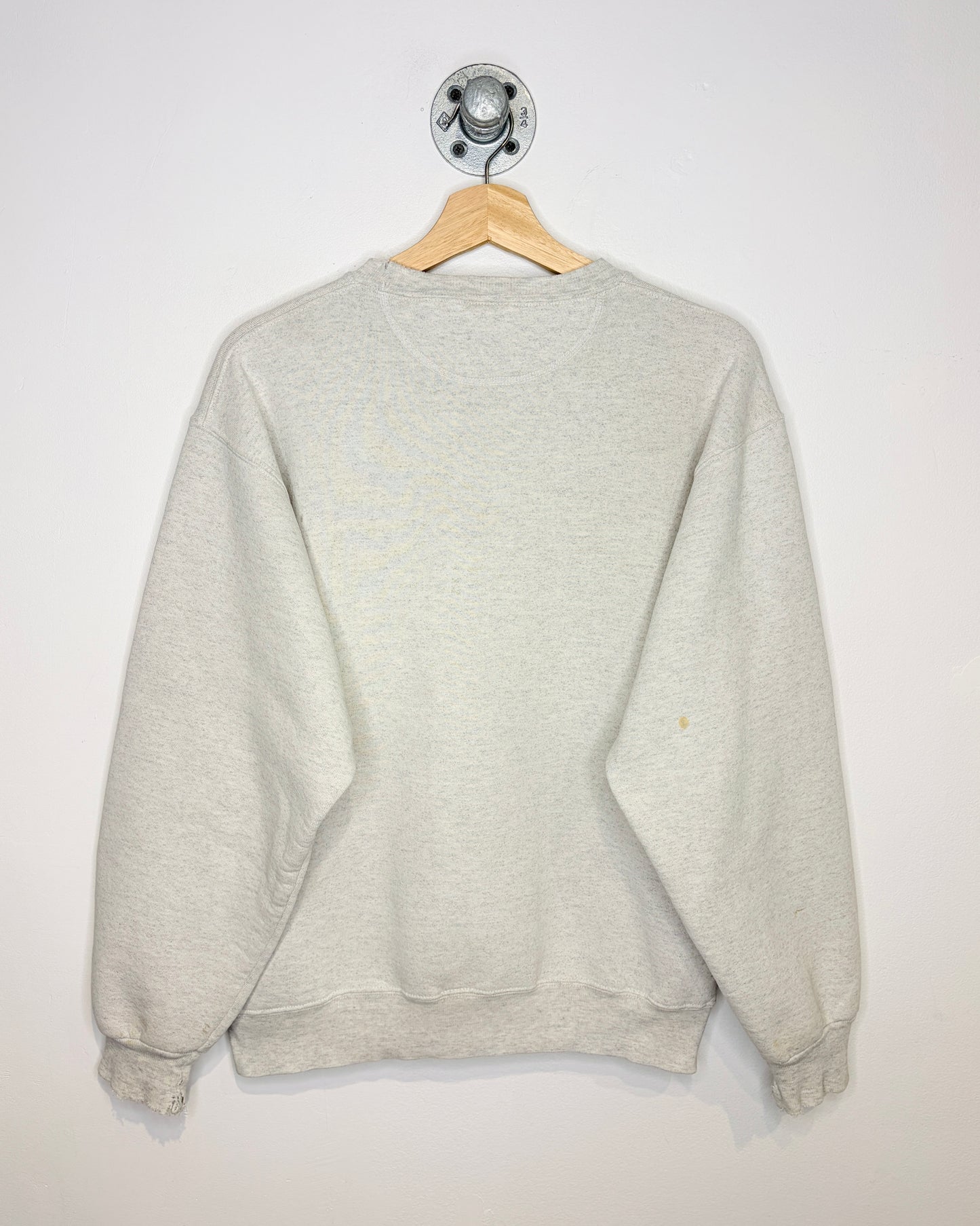 Vintage 90s Loonatic University Ash Grey Crewneck Sweatshirt