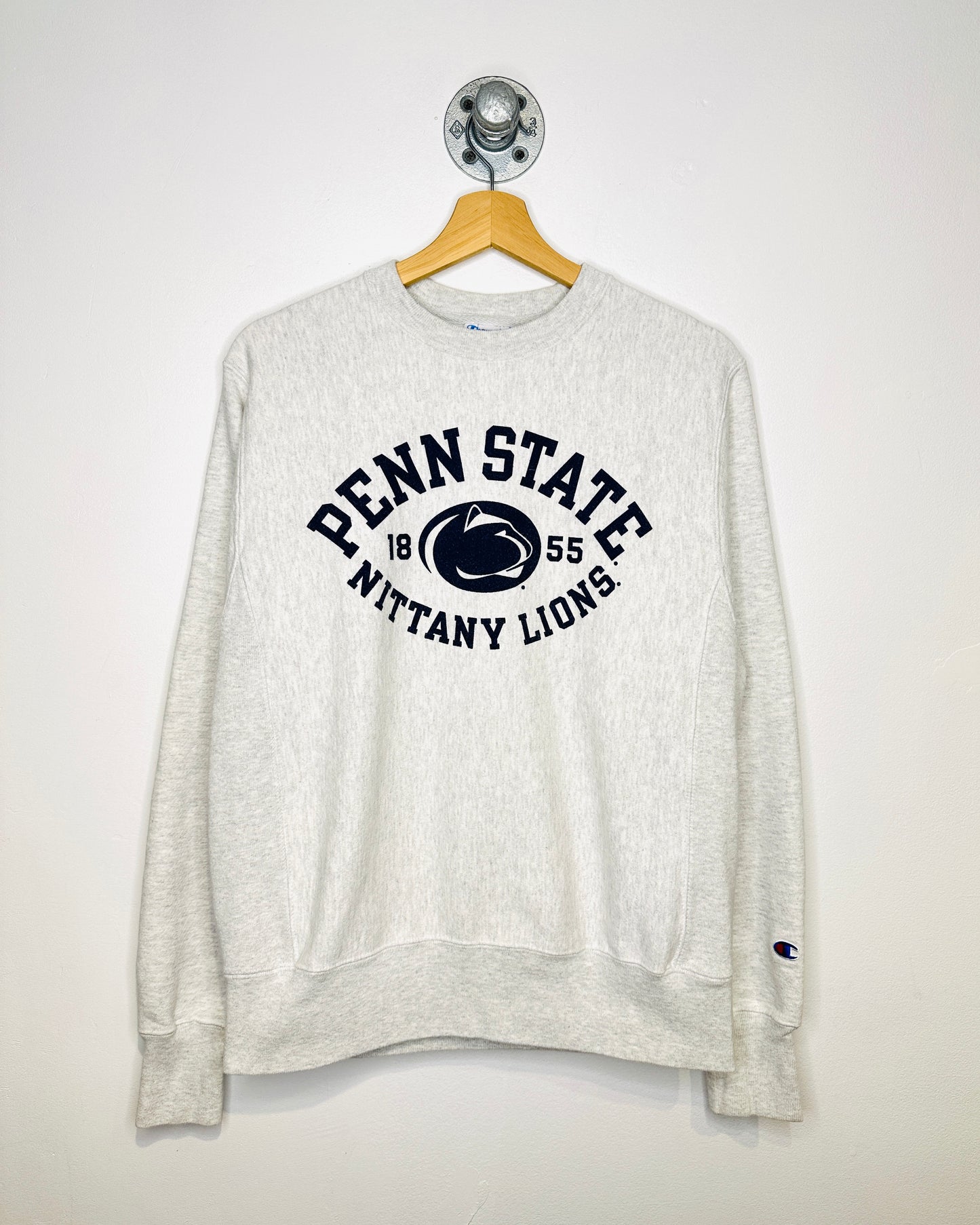 Vintage Penn State Reverse Weave Grey Crewneck Sweatshirt
