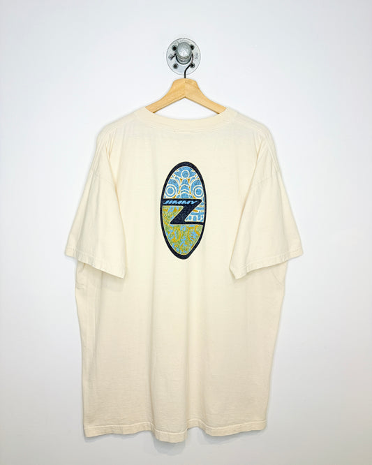 Vintage Jimmy Z Sportswear Natural White Tee Shirt