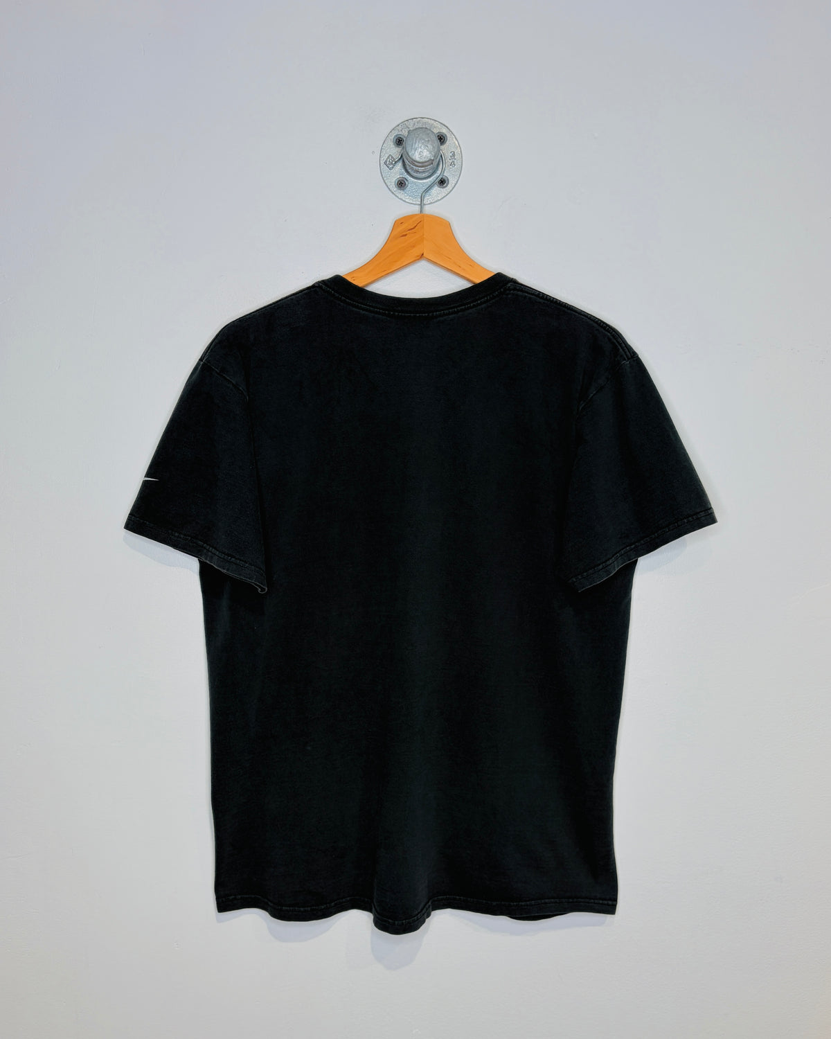 Nike Logo Faded Black Tee Shirt