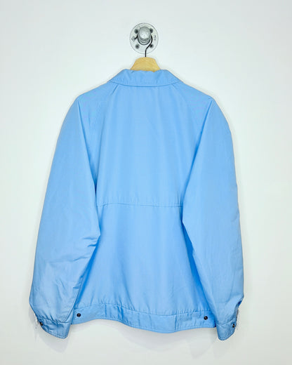 Vintage 90s London Fog Light Blue Bomber Jacket