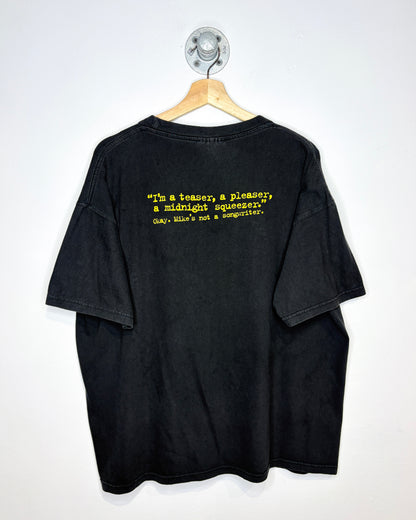 Vintage 1990s Mike’s Hard Lemonade Promotional Black Tee Shirt