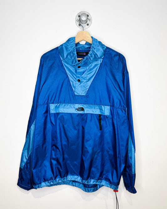 Vintage 90s The North Face TwoTone Blue Anorak Jacket