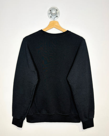 2000s Russell Athletic Lakehead University Black Crewneck Sweatshirt