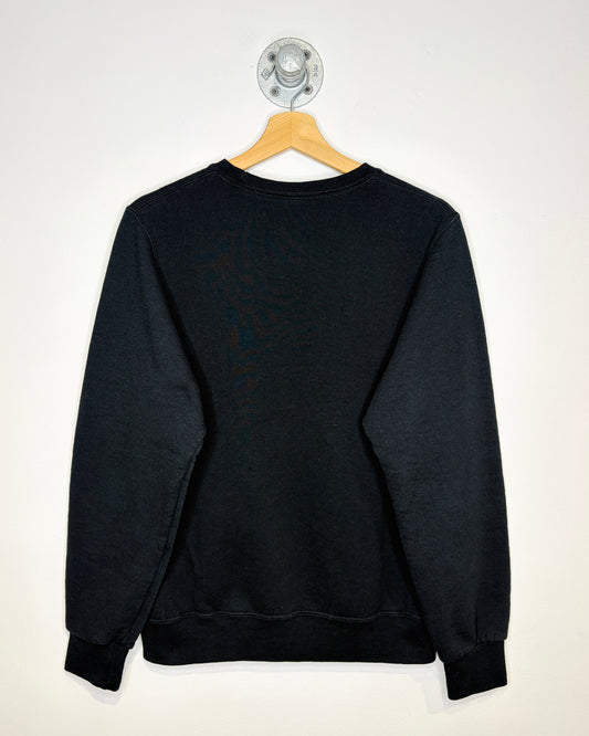 2000s Russell Athletic Lakehead University Black Crewneck Sweatshirt