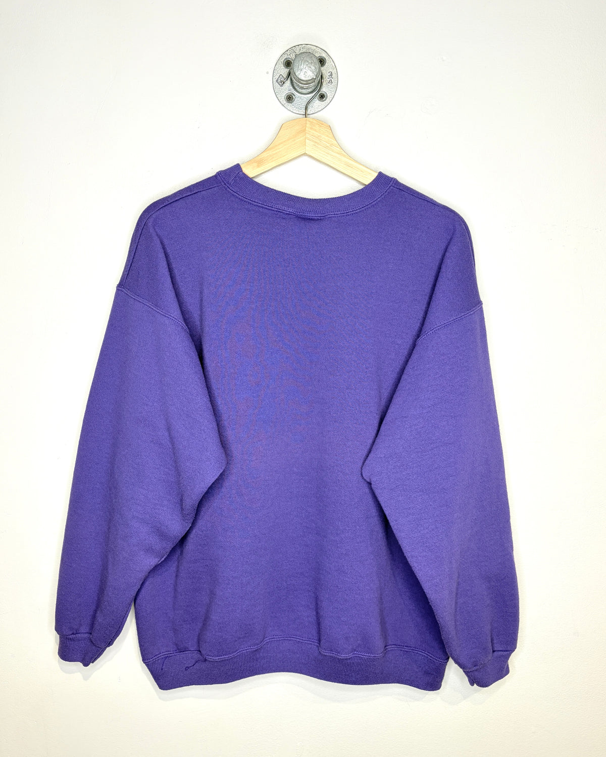 Vintage 1984 Gorilla Foundation Purple Crewneck Sweatshirt