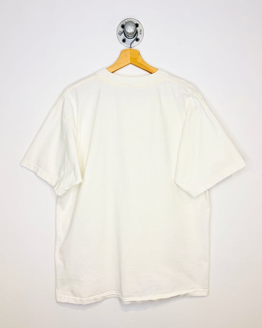 Vintage North Dakota Peace Garden State White Tee Shirt