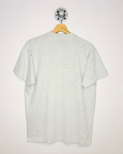 Vintage 90s “Life’s A B*tch Then You Change Your Attitude” Ash Grey Tee Shirt