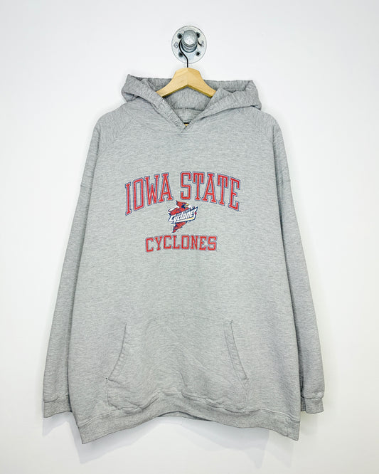 Vintage Iowa State Cyclones Grey Heavyweight Hoodie