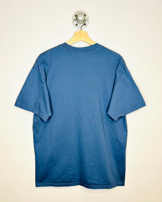 Vintage 90s/00s Banff Canada Slate Blue Tee Shirt