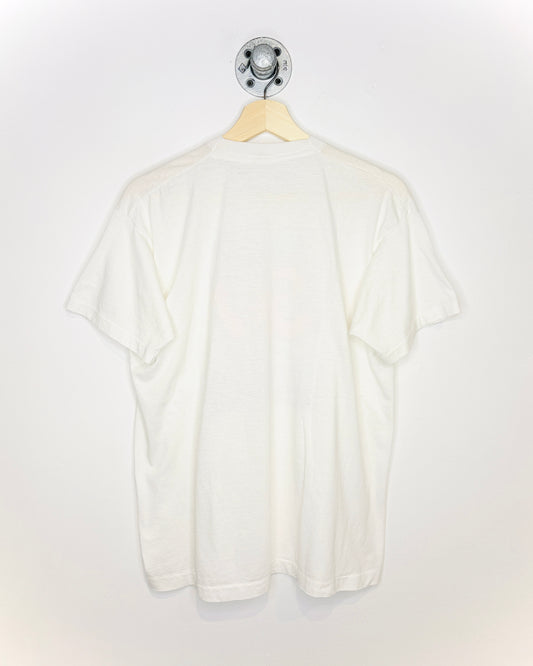 Vintage 80s “I’m Not 50” Paper Thin White Tee Shirt