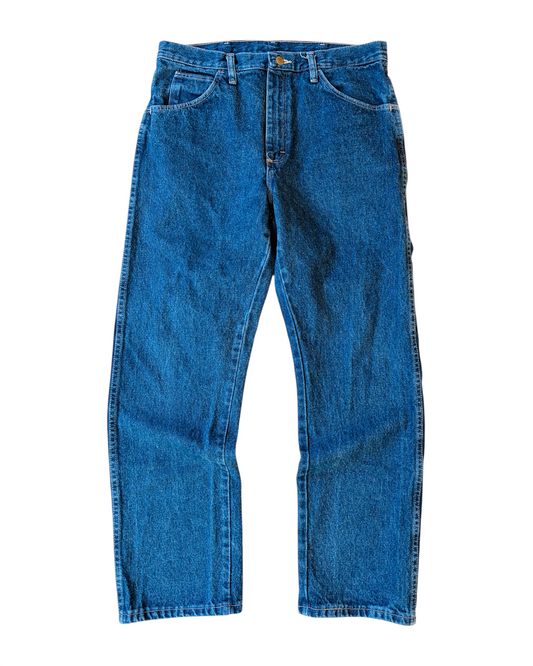 Vintage Rustler Dark Wash Straight Fit Jeans