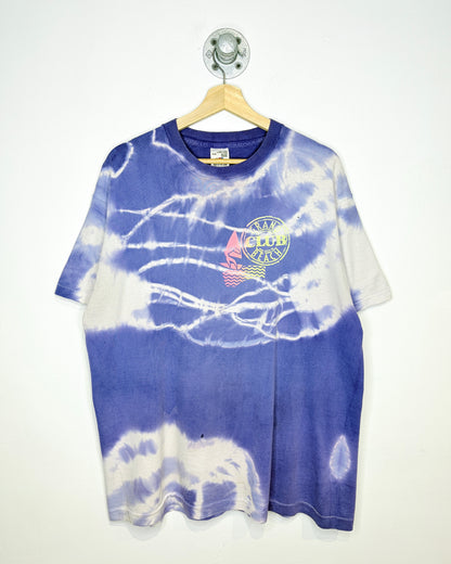 Vintage 90s Grand Beach Club Tie Dye Tee Shirt