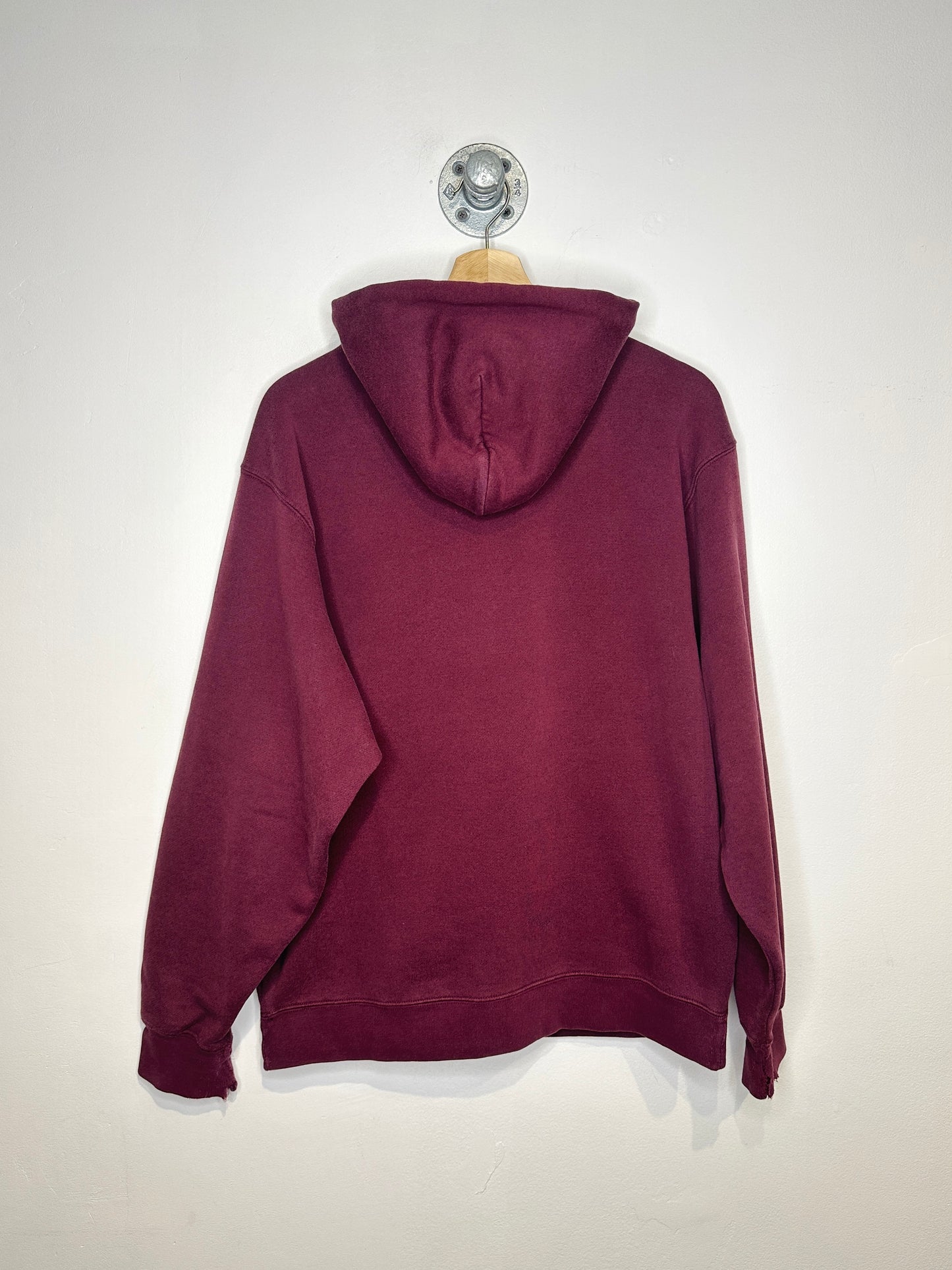 Vintage 2000s Virginia Tech Burgundy Hoodie