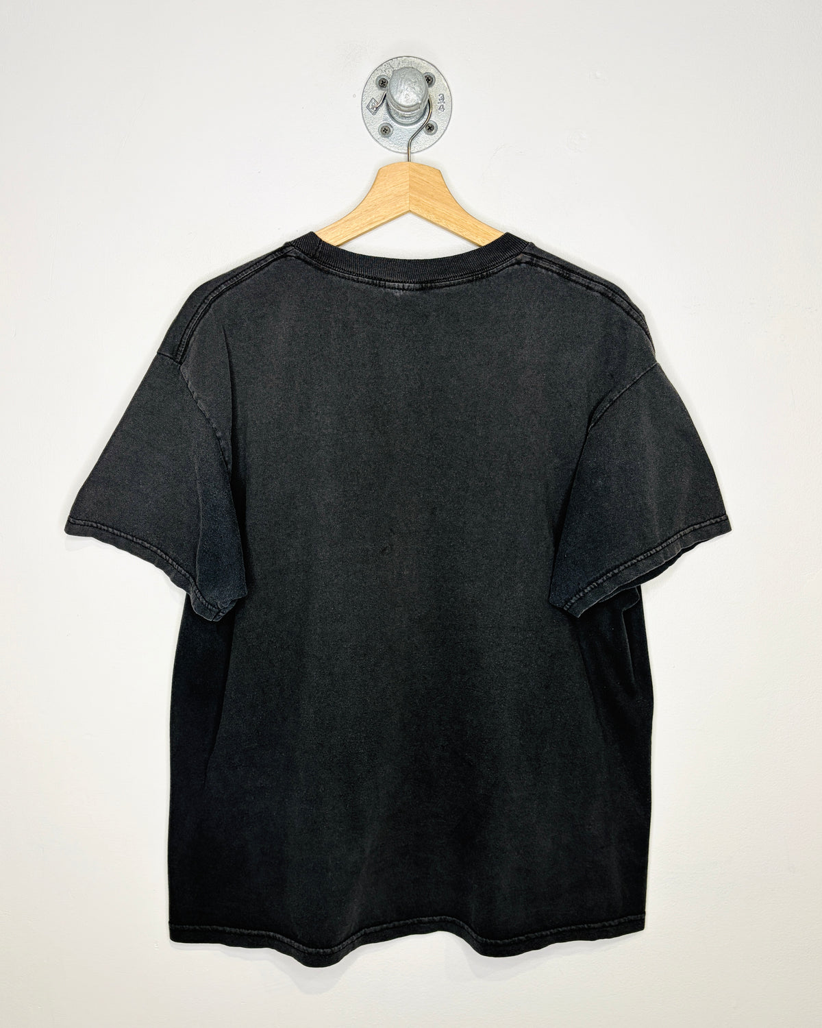 2000s AC/DC Black Ice Faded Black Tee Shirt