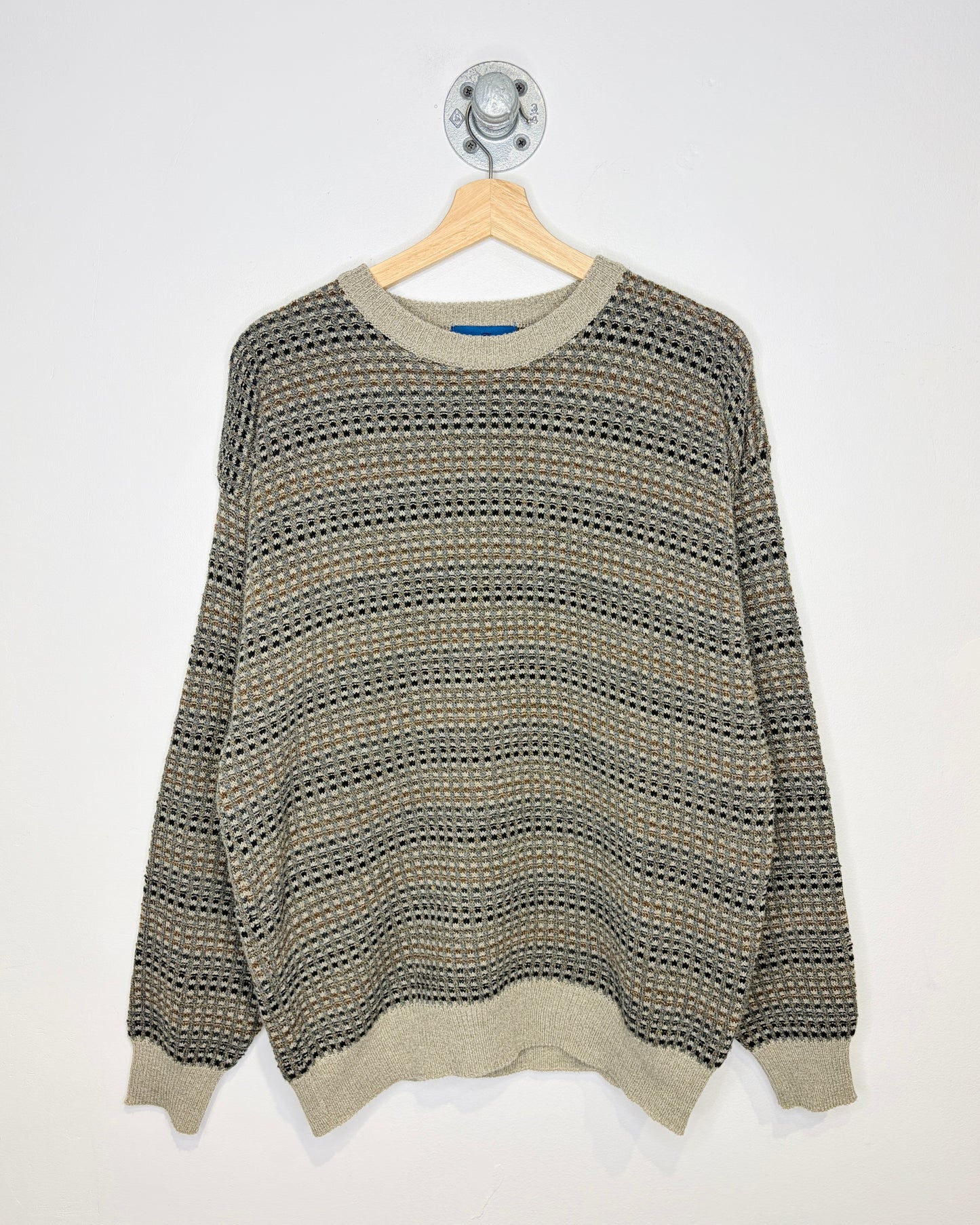 Vintage 90s Towncraft Earth Tone Sweater