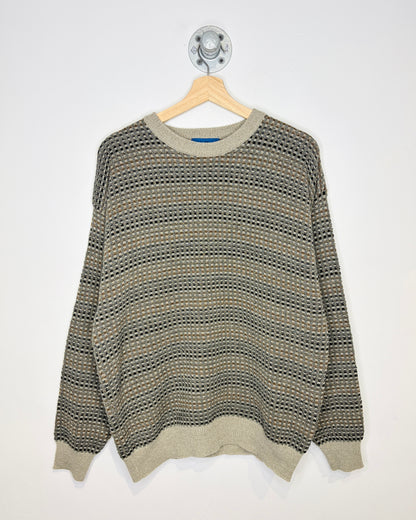 Vintage 90s Towncraft Earth Tone Sweater