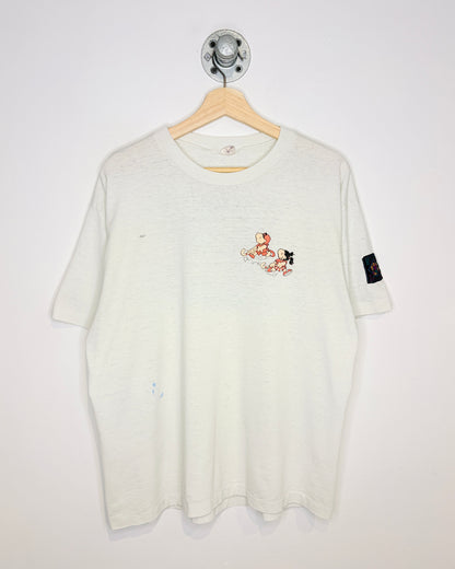 Vintage 80s/90s Humeur Design Ontario Field Hockey White Tee Shirt