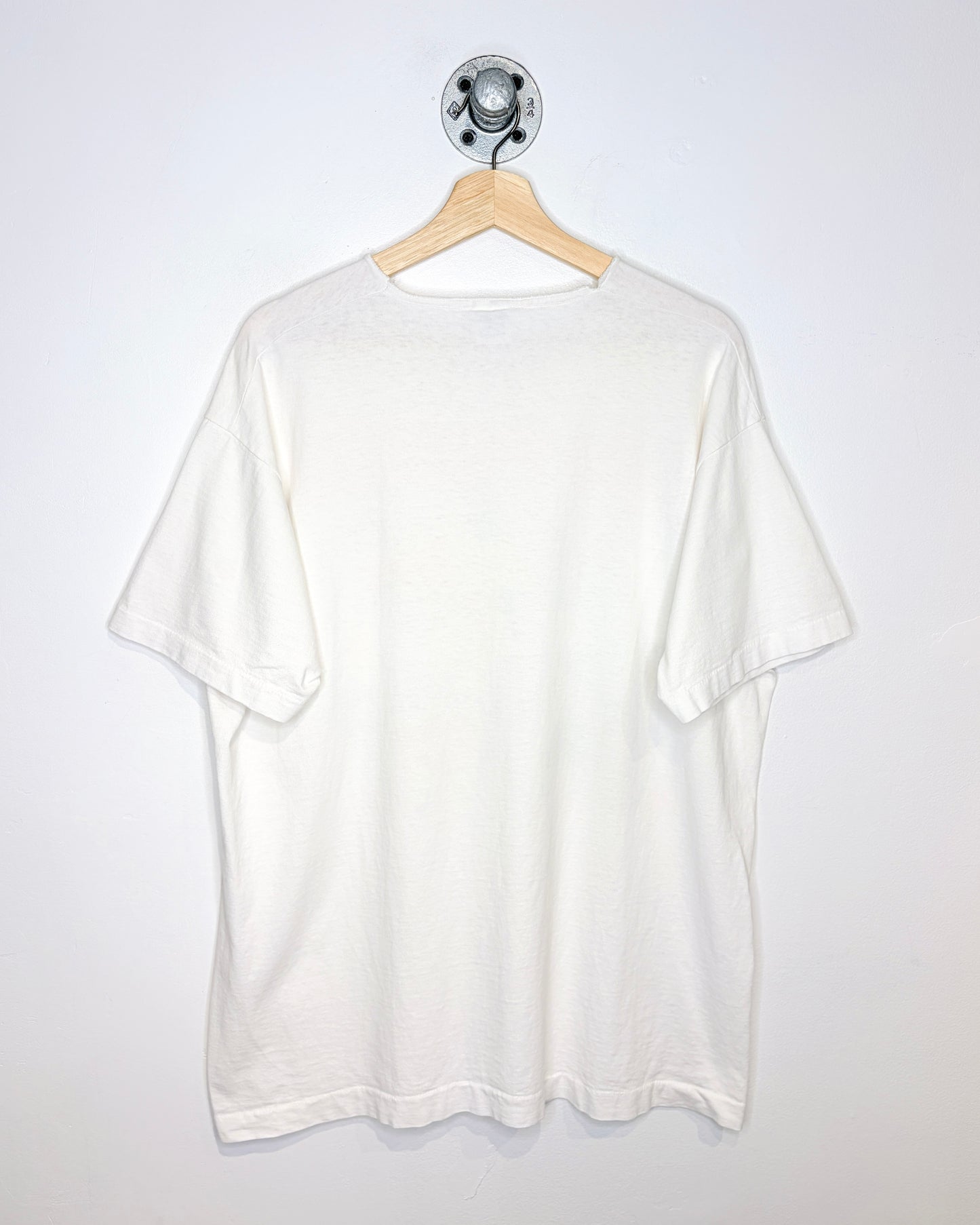 Vintage 90s California USA Drawing White Tee Shirt