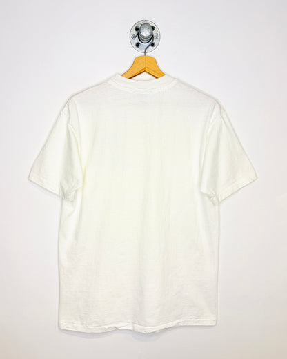 Vintage 90s O. D. Construction White Tee Shirt