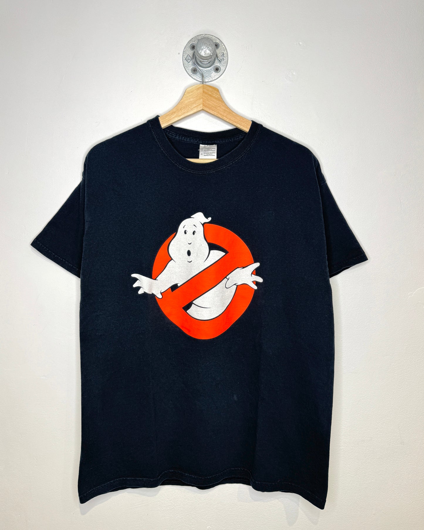 2000s Ghostbusters Black Tee Shirt