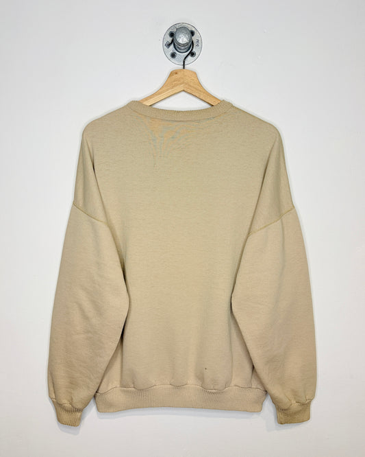Vintage 90s Coconut Joe Tan Crewneck Sweatshirt