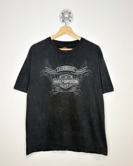2010 Harley Davidson Las Vegas Black Tee Shirt