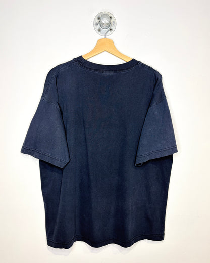 Vintage Surfers Paradise Gold Coast Australia Faded Navy Tee Shirt