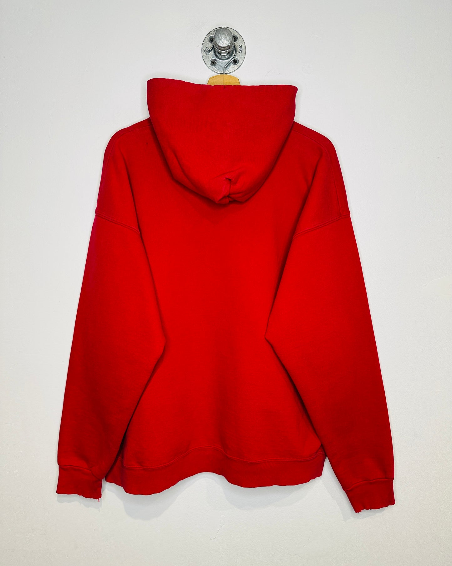Vintage 2000s The Flash DC Comics Faded Red Hoodie