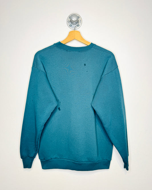 Vintage 1994 Wilderness Collection Wolfpack Green Crewneck Sweatshirt