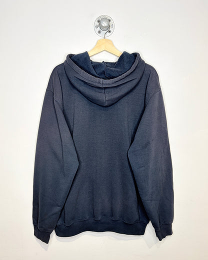 2000s Carhartt Faded Navy Zip Up Hoodie