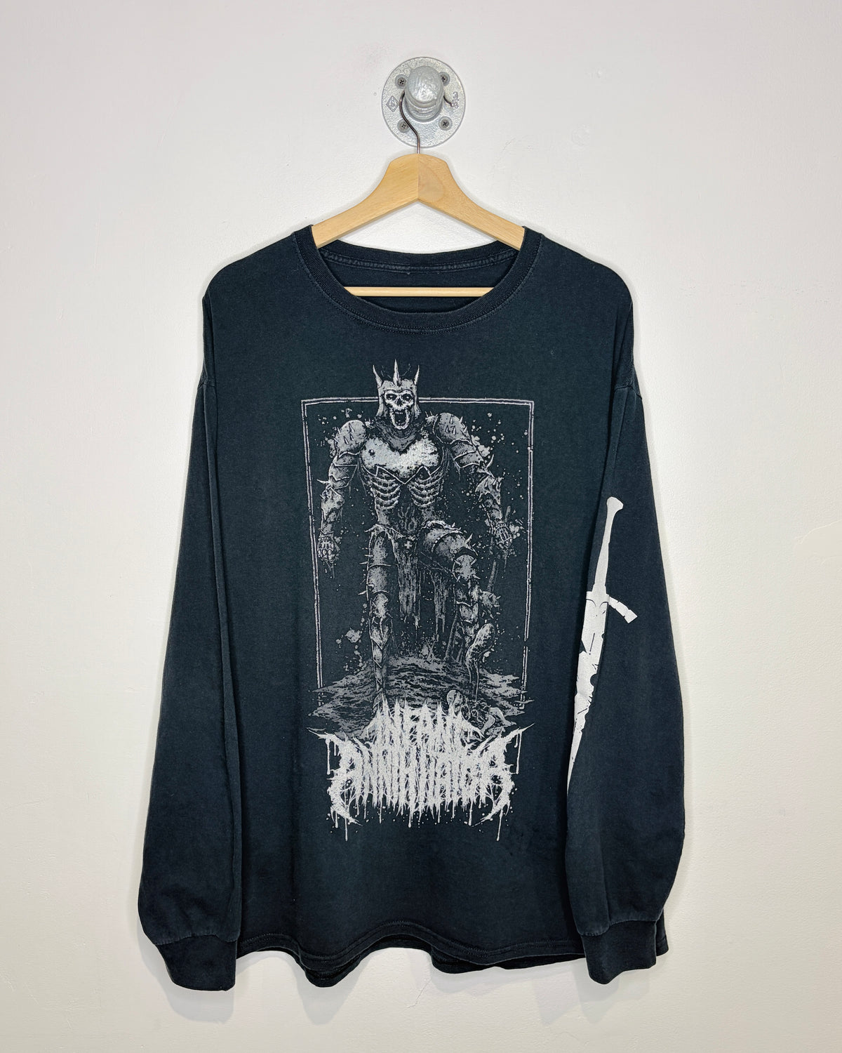 2000s Infant Annihilator Plague Bringer Black Longsleeve Shirt