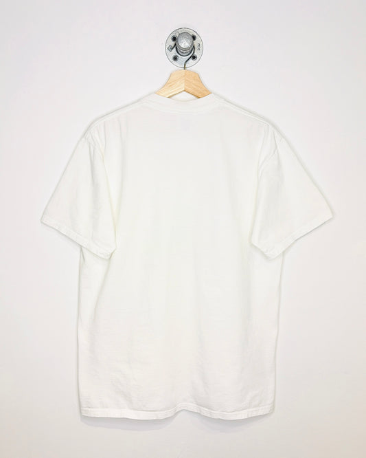 Vintage 90s Shoebox “Never Ask A Lady Her Age” White Tee Shirt