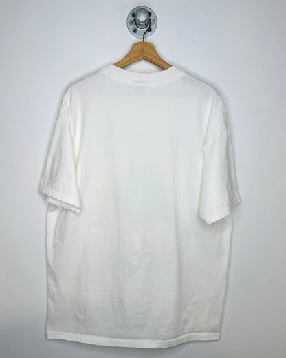 Vintage Blueprint Arts & Entertainment White Tee Shirt
