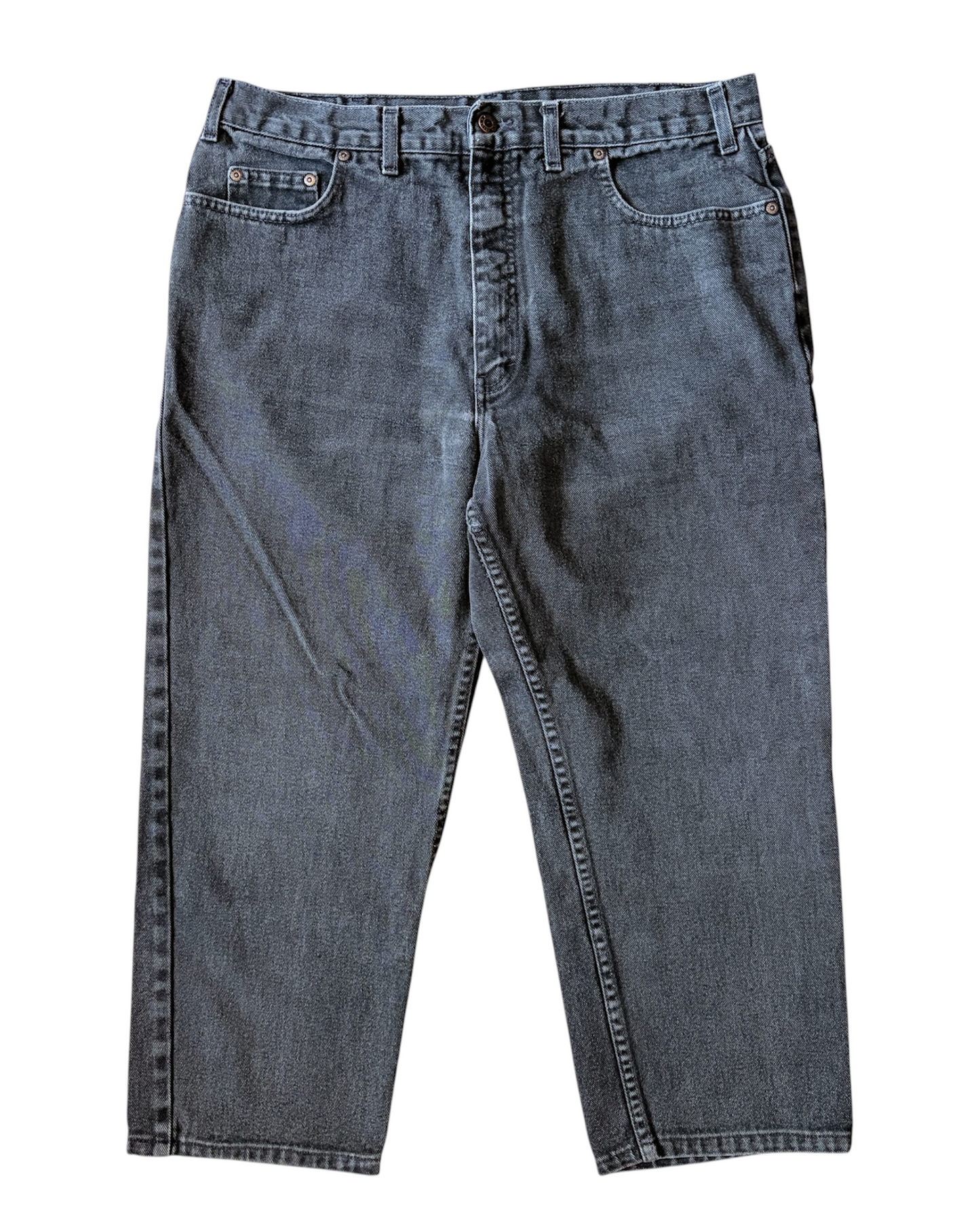Vintage 90s Kirkland Canadian Made Faded Black Jeans