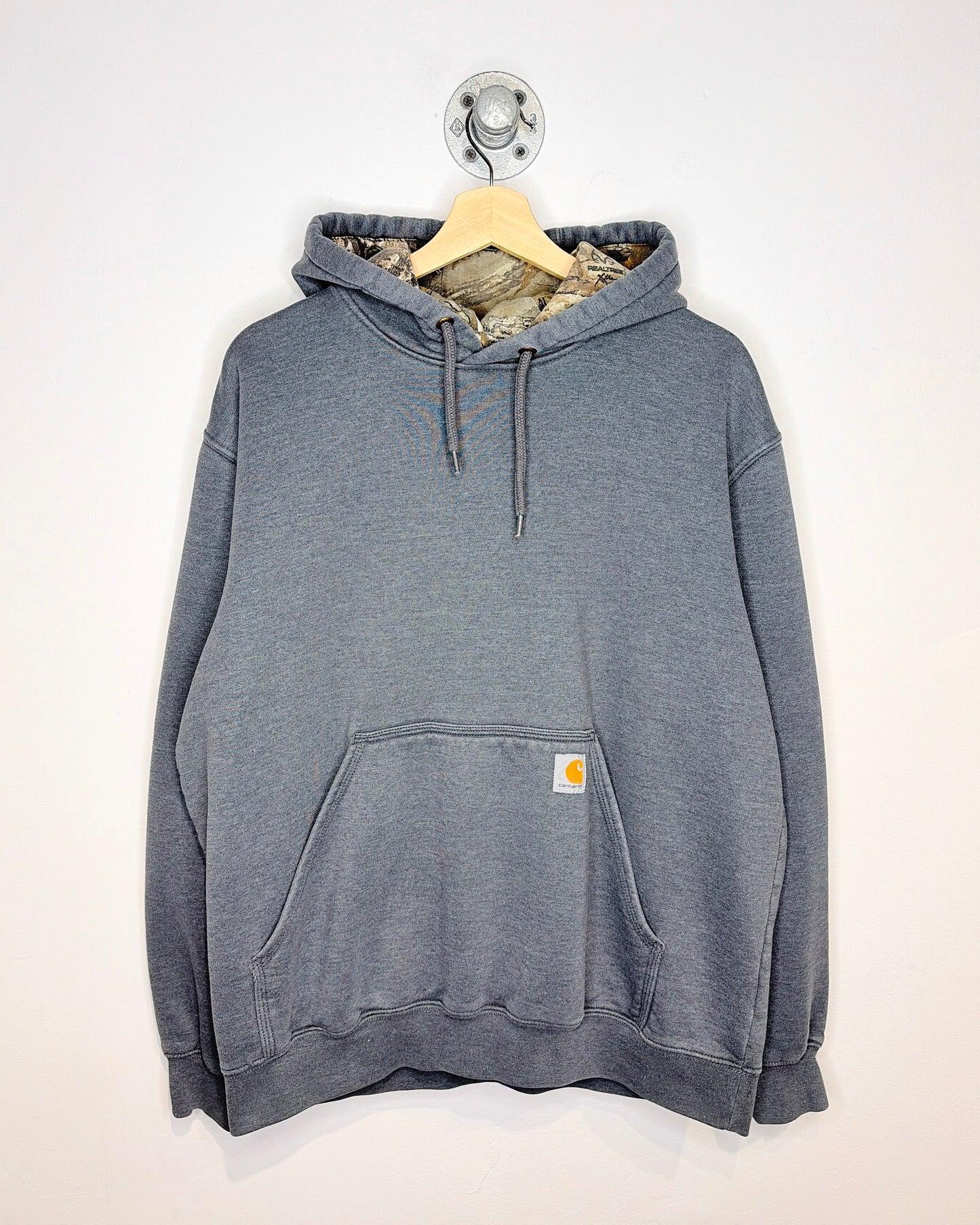 Carhartt Twotone Grey & Camo Hoodie