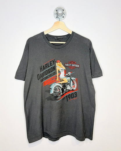 Harley Davidson Kingston Ontario Grey Tee Shirt