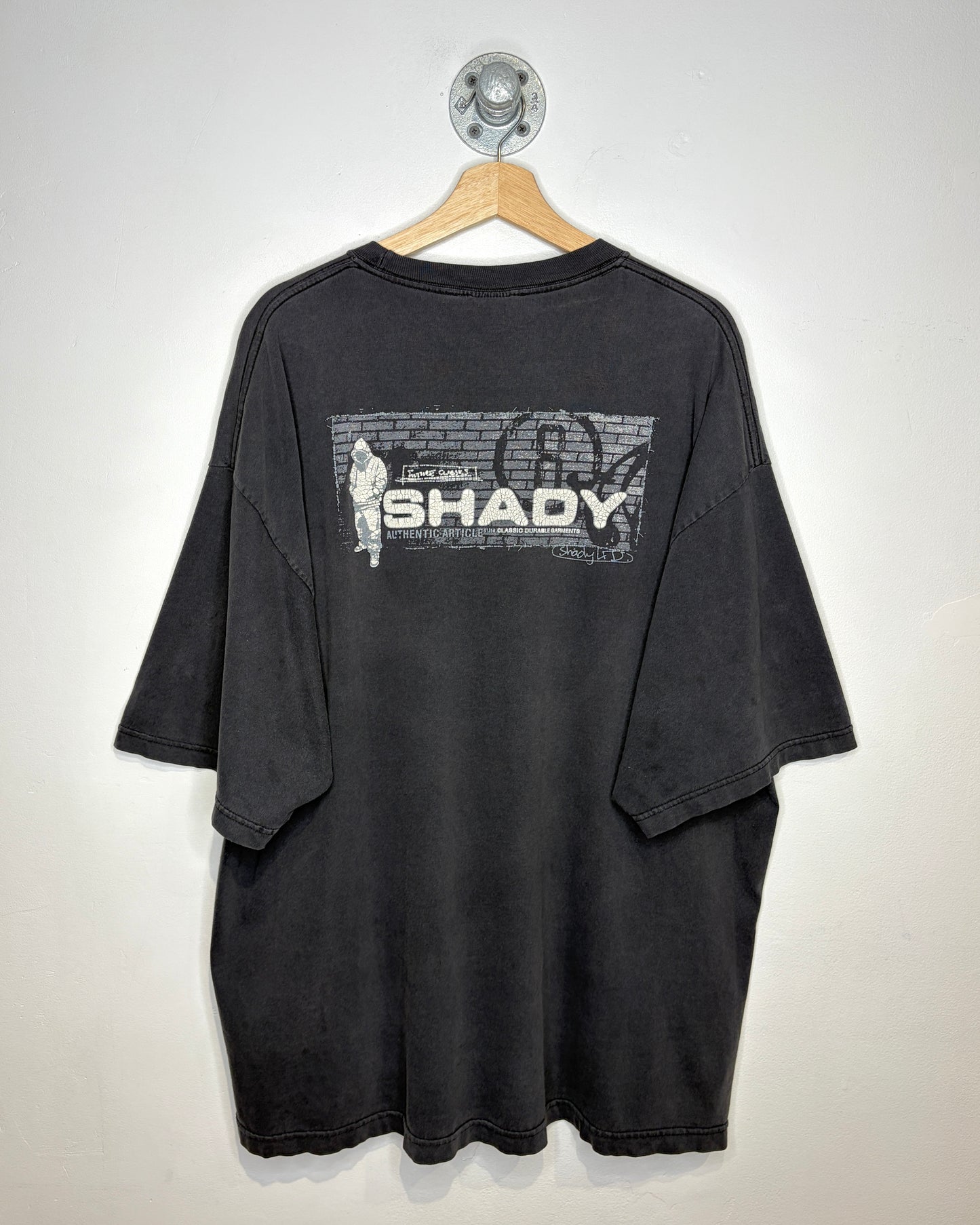 Vintage Shady LTD Faded Black Tee Shirt