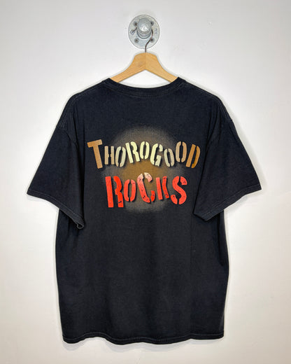 2000s George Thorogood And The Destroyers Black Tee Shirt
