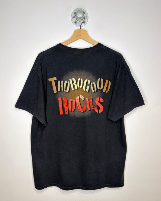 2000s George Thorogood And The Destroyers Black Tee Shirt