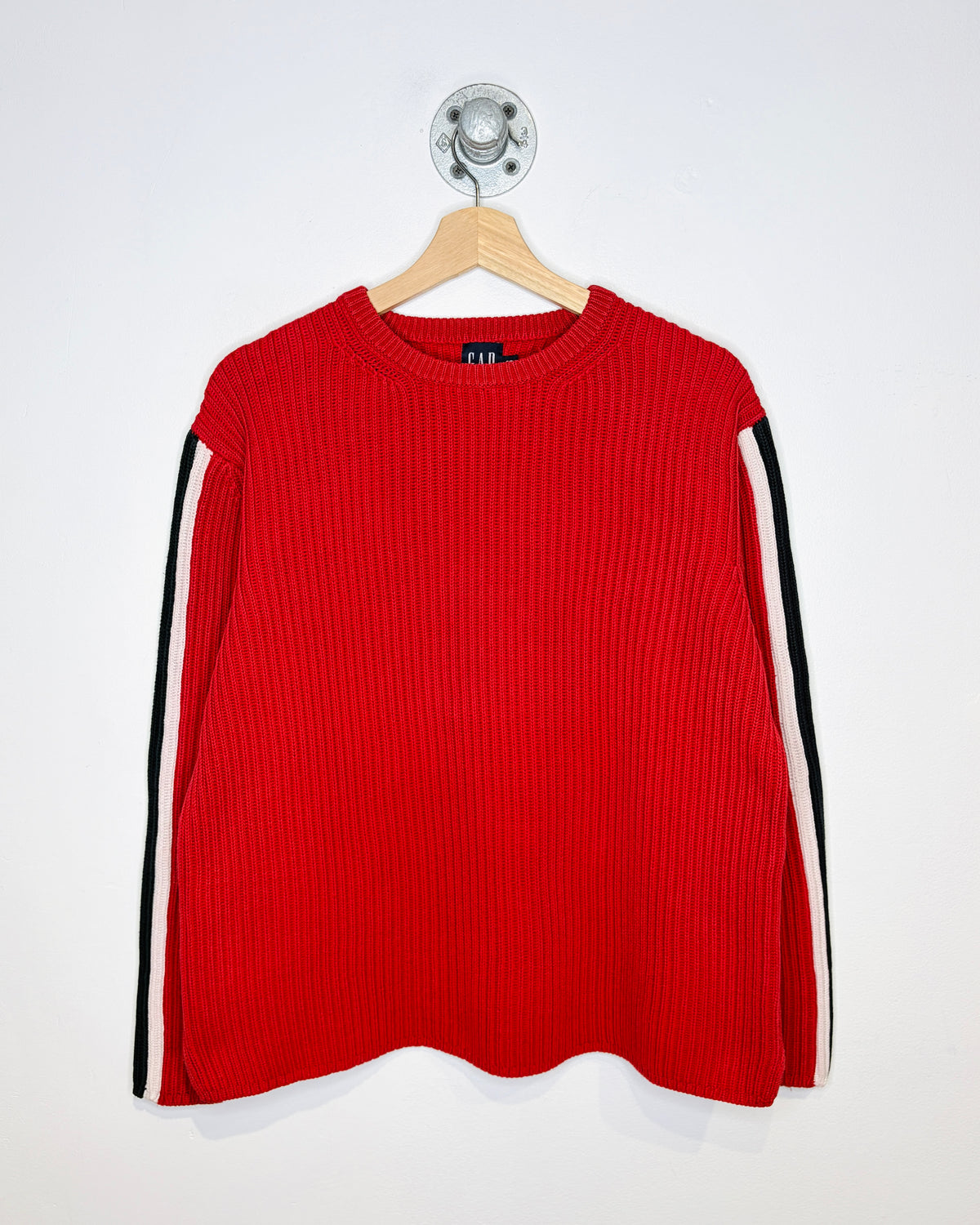 Vintage GAP Heavyweight Ribbed Red Sweater