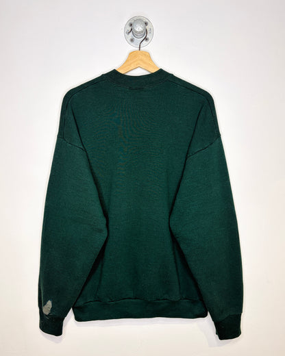 Vintage 90s Disney Minnie Mouse Forest Green Crewneck Sweatshirt