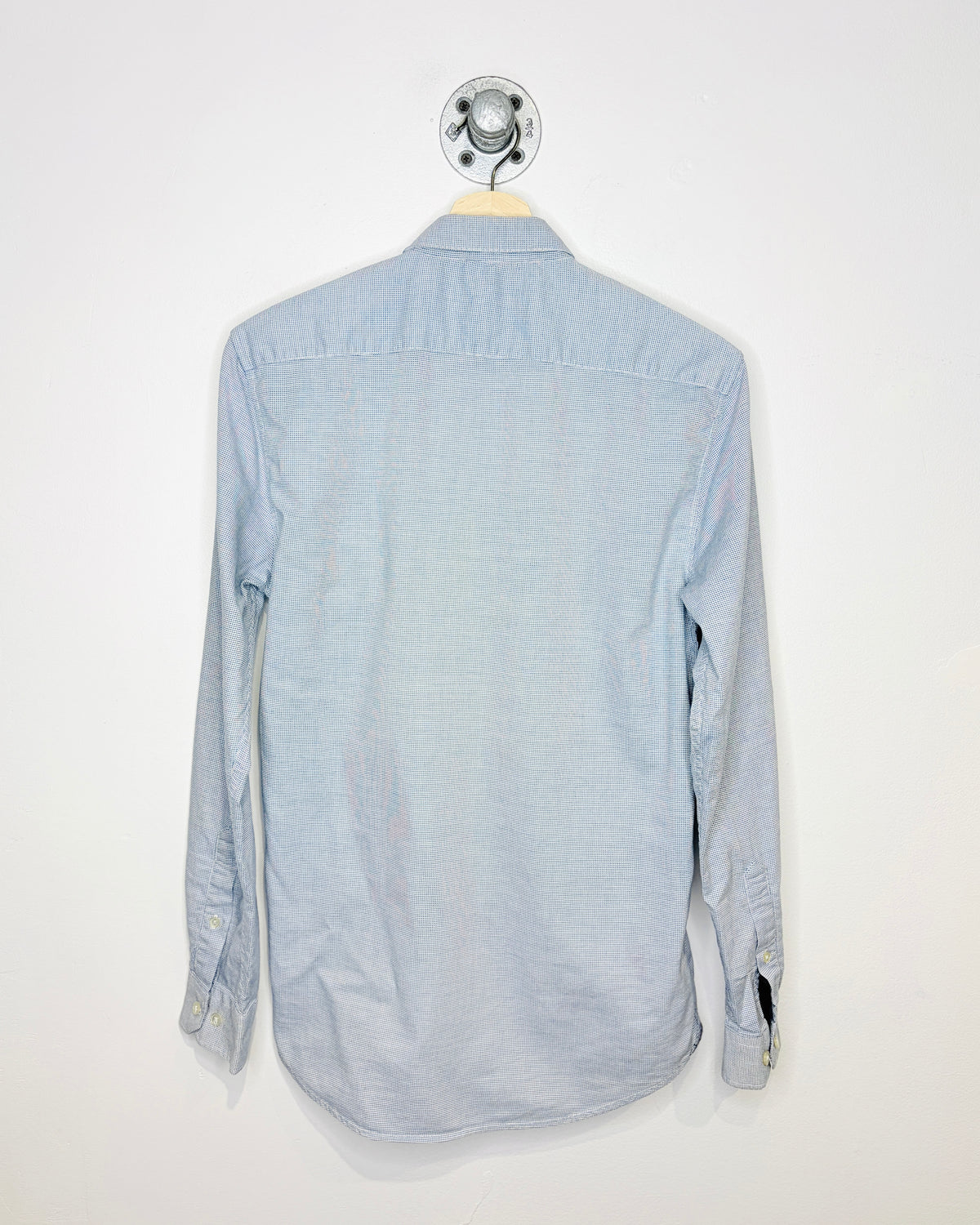 Polo Ralph Lauren Embroidered Blue Button Up Shirt