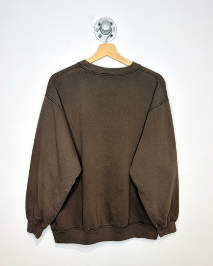 Vintage NFL Cleveland Browns Embroidered Tonal Crewneck Sweatshirt