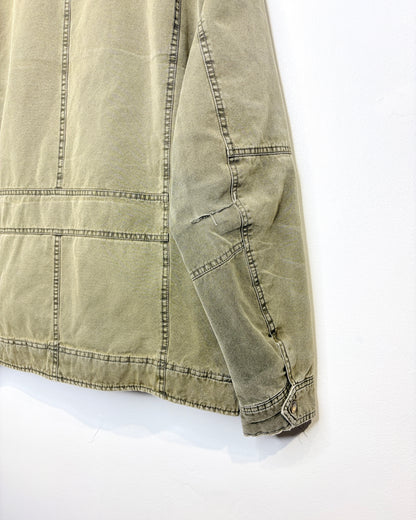 2000s Levi’s Fleece-Lined Heavily Faded Green Utility Jacket