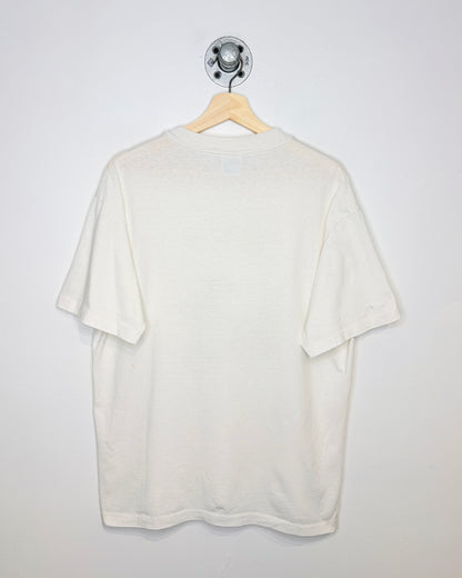 Vintage 1996 “One Can Never Spend Too Much Time With Their Horse” White Tee Shirt